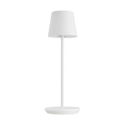 Nevis Accent Rechargeable Table Lamp in Matte White