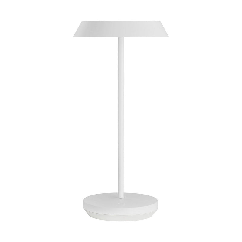 Tepa Accent Rechargeable Table Lamp in Matte White