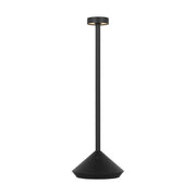 Moneta Accent Rechargeable Table Lamp in Black
