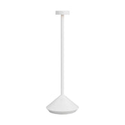 Moneta Accent Rechargeable Table Lamp in Matte White