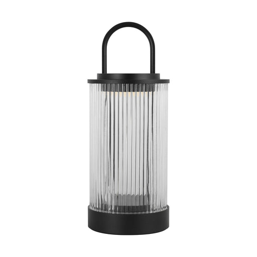 Tawa Accent Rechargeable Table Lamp in Black