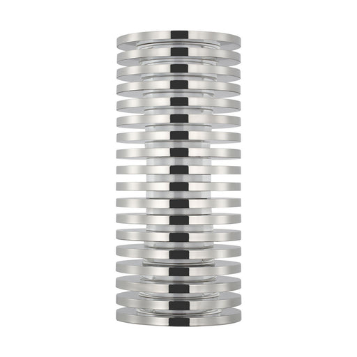Quoddy Small Table Lamp in Polished Nickel