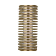 Quoddy Small Table Lamp in Natural Brass