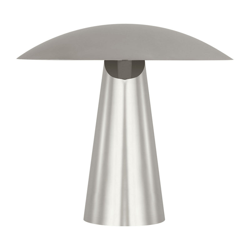 Aegis Medium Table Lamp in Polished Nickel