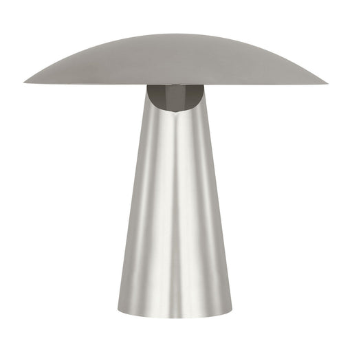 Aegis Medium Table Lamp in Polished Nickel