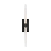 Lassell Single Tall Wall Sconce in Dark Bronze
