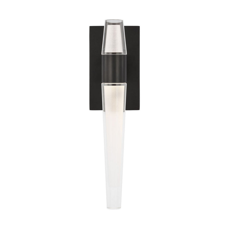 Lassell Single Wall Sconce in Dark Bronze