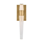 Lassell Single Wall Sconce in Natural Brass