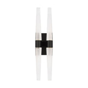 Lassell Double Tall Wall Sconce in Dark Bronze