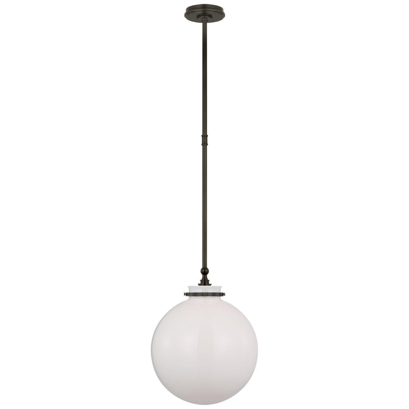 Parkington 14" Globe Pendant in Bronze