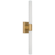 Hawthorne 20" Double Bath Sconce in Antique-Burnished Brass