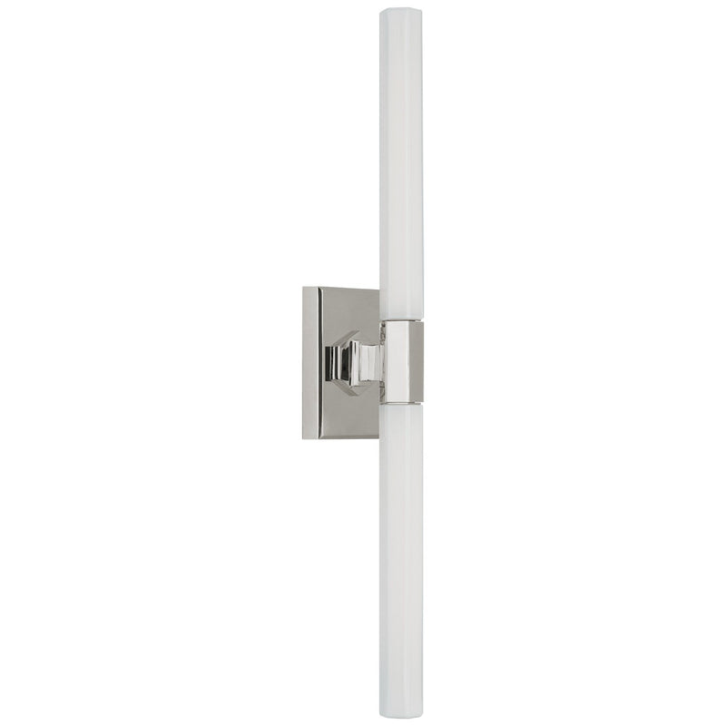 Hawthorne 20" Double Bath Sconce in Polished Nickel