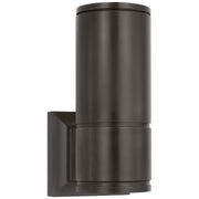 Provo 10" Canister Outdoor Wall Sconce in Bronze