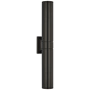 Provo 28" Canister Outdoor Wall Sconce in Bronze