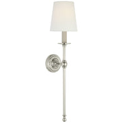 Classic 27" Tail Wall Sconce in Polished Nickel