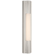 Ellington 16" Slimline Outdoor Wall Sconce in Polished Nickel