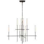 Fay 32" Chandelier in Bronze