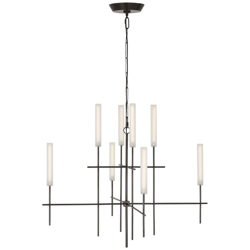 Fay 32" Chandelier in Bronze