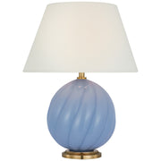 Talia 13" Cordless Accent Table Lamp in Blue