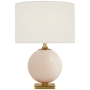 Elsie 12" Rechargeable Cordless Table Lamp in Blush
