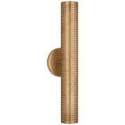 Precision 18" Bullet Wall Sconce in Antique Burnished Brass