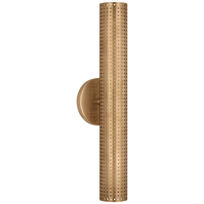 Precision 18" Bullet Wall Sconce in Antique Burnished Brass