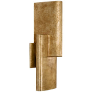 Lotura 16" Intersecting Wall Sconce in Museum Gild