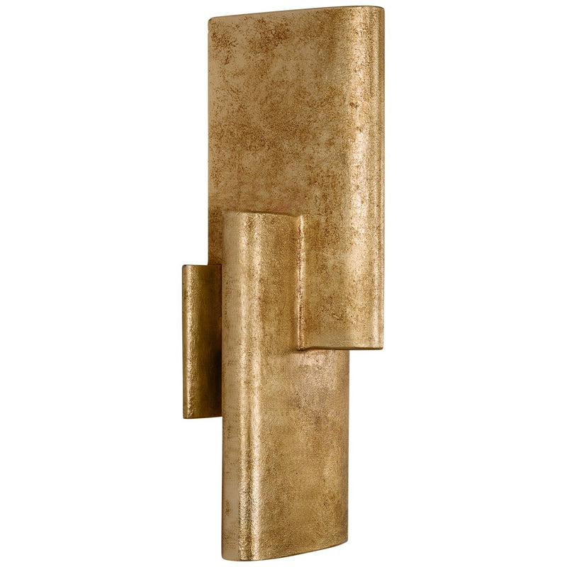 Lotura 16" Intersecting Wall Sconce in Museum Gild