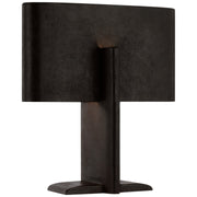 Lotura 17" Intersecting Table Lamp in Museum Black