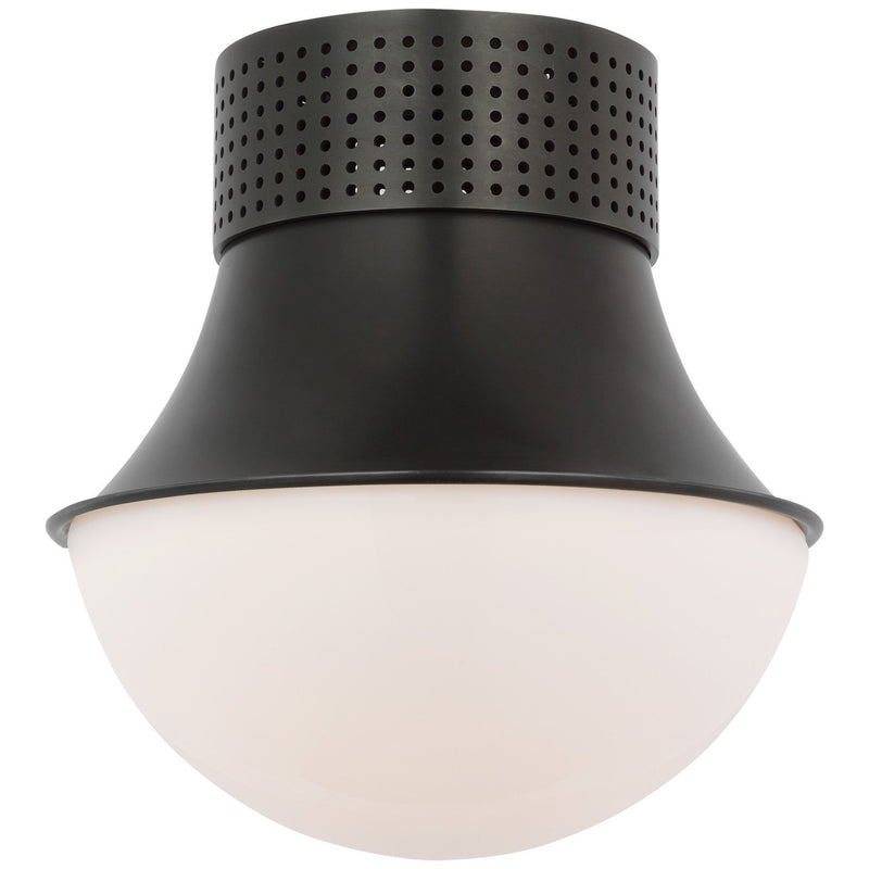 Precision 9" Flush Mount in Bronze