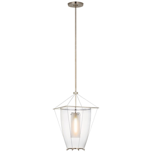 Ovalle 13" Lantern Pendant in Antique Nickel