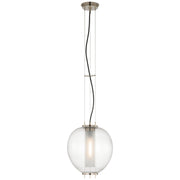 Taro 13" Lantern Pendant in Antique Nickel