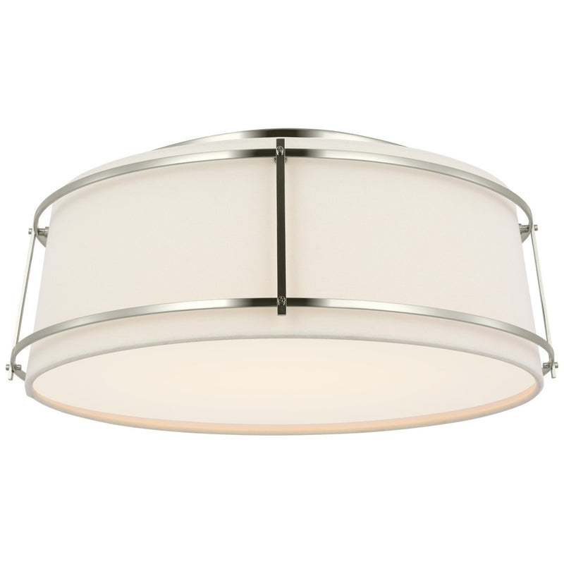 Callaway 18" Flush Mount in Polished Nickel