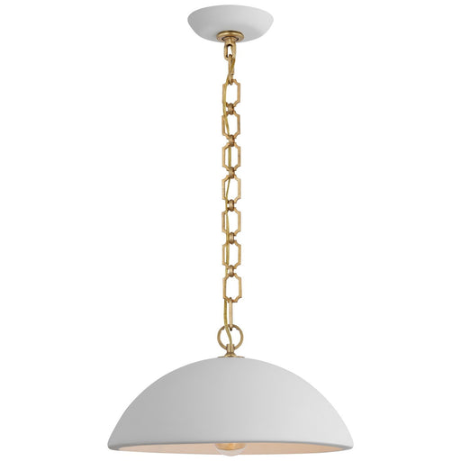 Elliot Large Pendant in Matte White