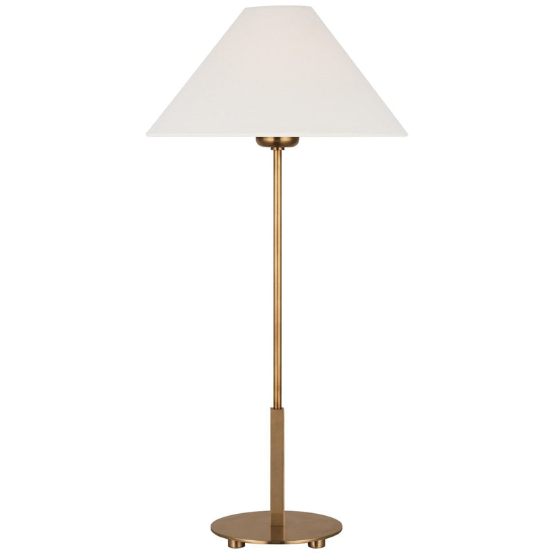 Hackney 24" Cordless Table Lamp in Hand-Rubbed Antique Brass