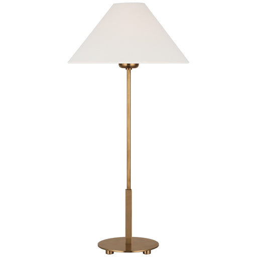Hackney 24" Cordless Table Lamp in Hand-Rubbed Antique Brass
