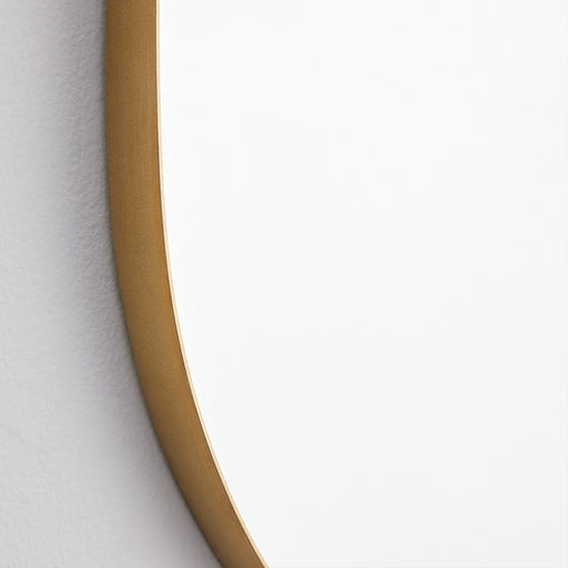 20" x 32" Capsule Mirror in Gold