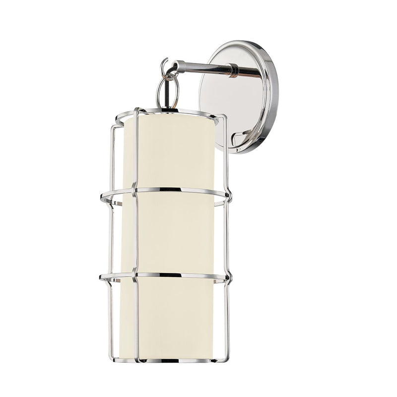 Sovereign Bath Sconce in Polished Nickel
