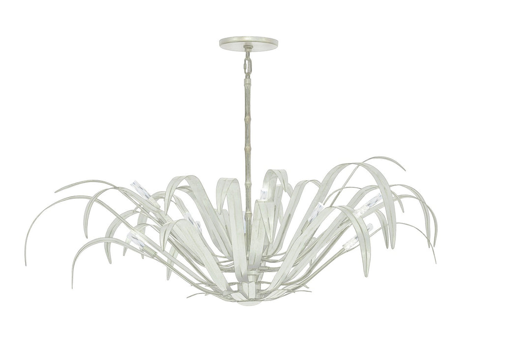Kagra 12 Light Pendant in Distressed White