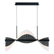 Voltik 120-Light 39.5" Linear Pendant in Matte Black