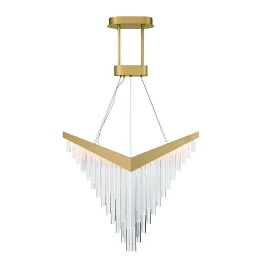 Vivien 16" LED Pendant in Matte Gold