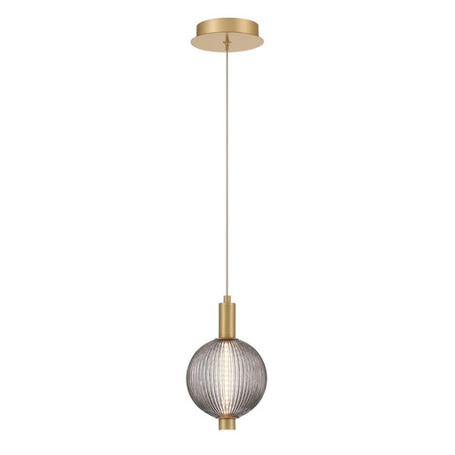 Palmas 6" Pendant in Gold