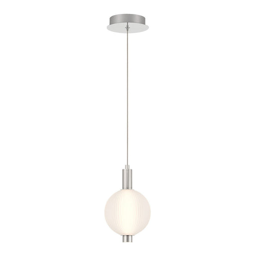 Palmas 6" Pendant in Polished Nickel