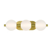Palmas 3-Light 22.5" Bath Vanity Light in Gold