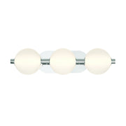 Palmas 3-Light 22.5" Bath Vanity Light in Polished Nickel