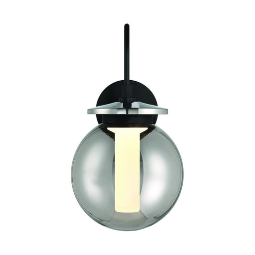 Caswell 18.25" Outdoor Wall Sconce in Powder Coat Black