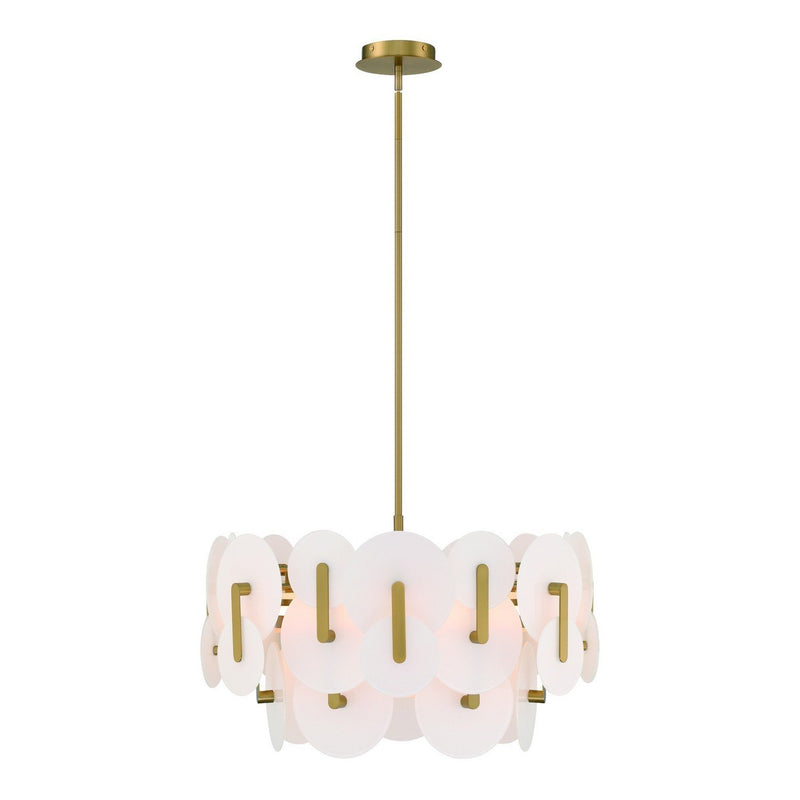 Nuvola 2-Light 24" Pendant in Gold