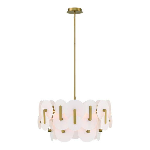 Nuvola 2-Light 24" Pendant in Gold