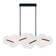 Nuvola 56" Linear Pendant in Matte Black
