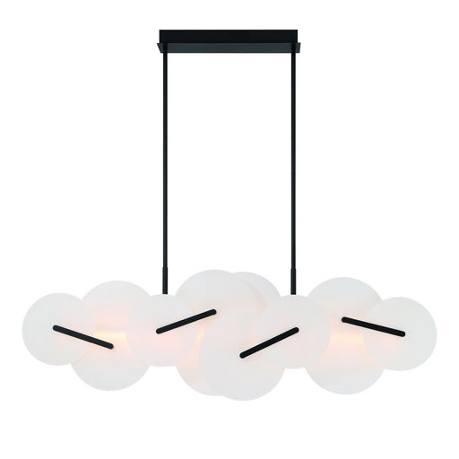Nuvola 56" Linear Pendant in Matte Black